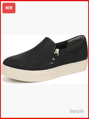 Women's Zip Sneakers with Recycled Materials, Cushioned Insole